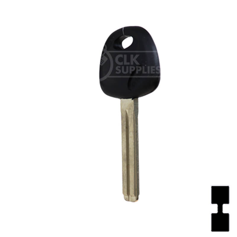 Uncut High Security Key Blank | Kia | Hyundai | KK10-P Automotive Key Ilco