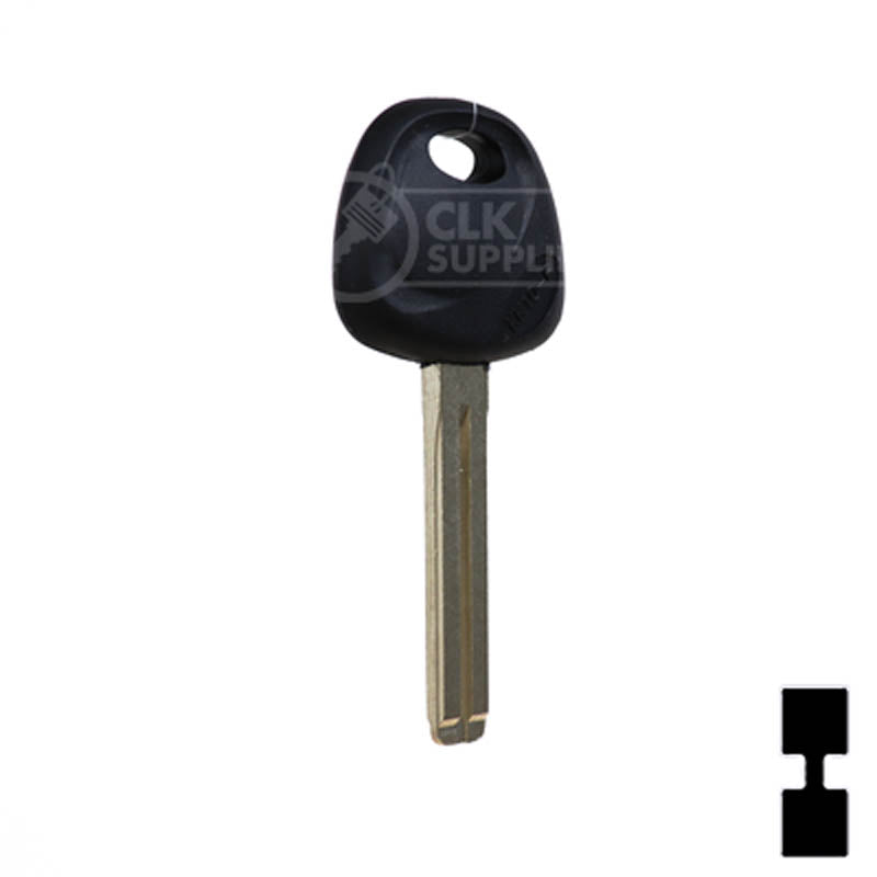 Uncut High Security Key Blank | Kia | Hyundai | KK10-P Automotive Key Ilco