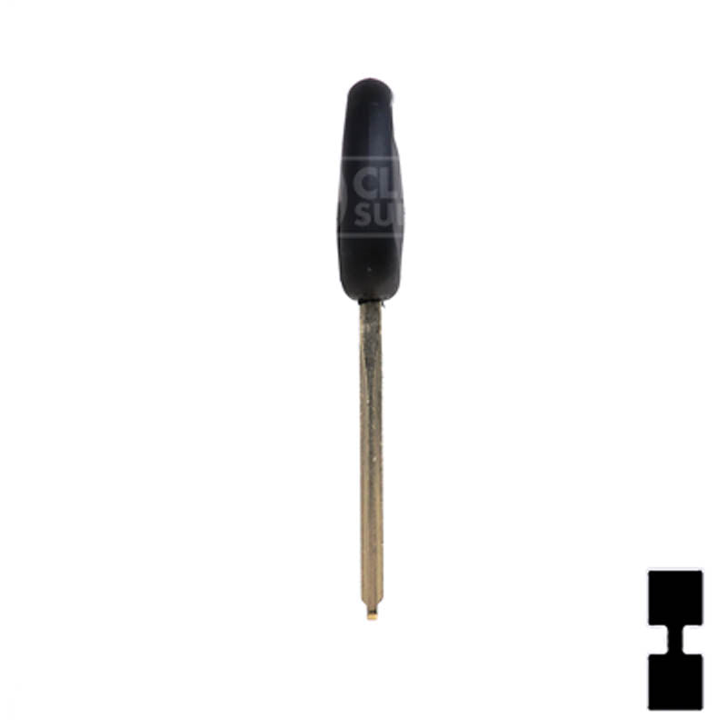 Uncut High Security Key Blank | Kia | Hyundai | KK10-P Automotive Key Ilco