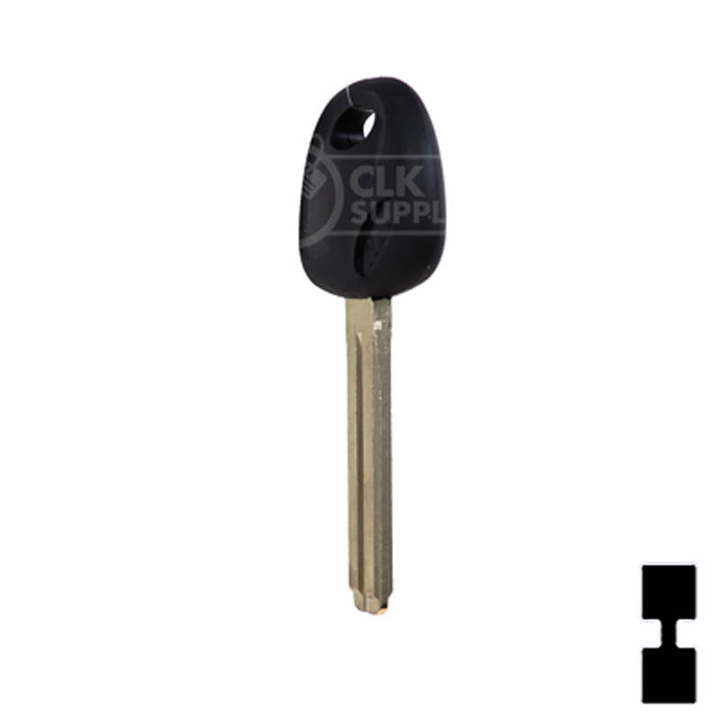 Uncut High Security Key Blank | Kia | Hyundai | KK10-P Automotive Key Ilco