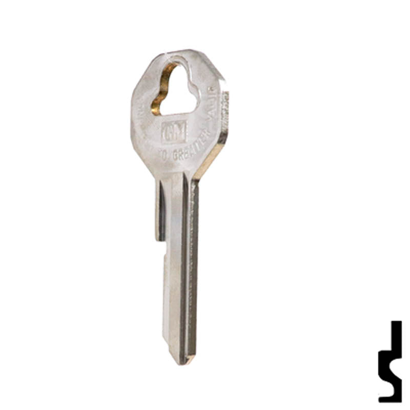 Uncut Key Blank | 32318 | GM OEM Automotive Key Strattec