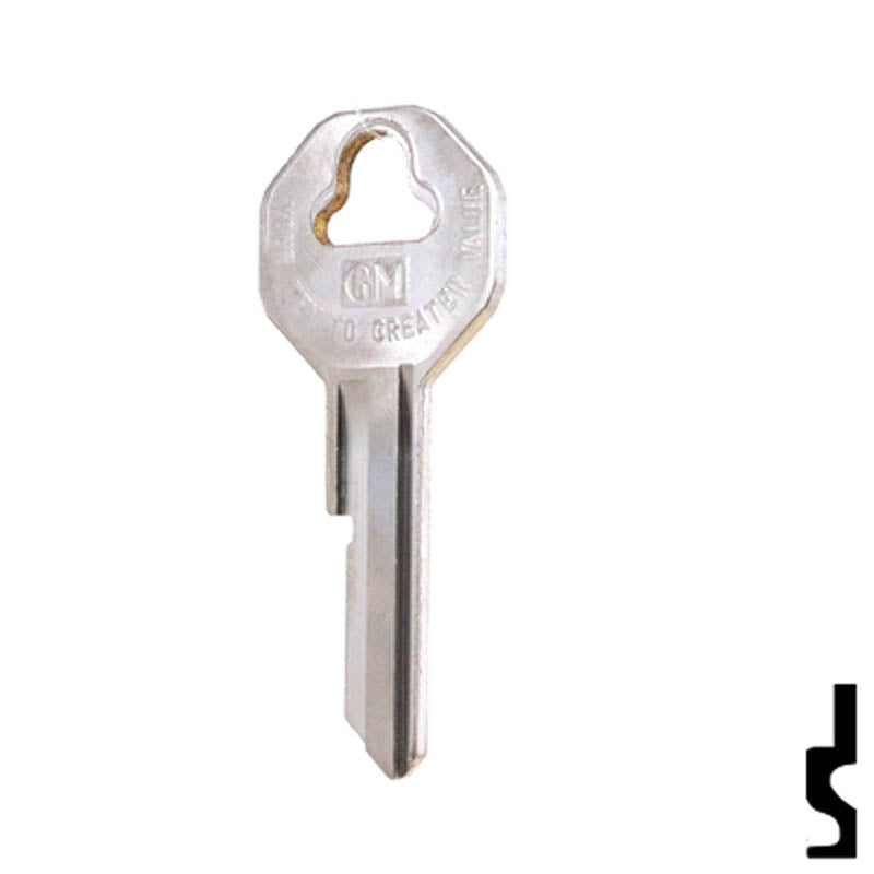 Uncut Key Blank | 32318 | GM OEM Automotive Key Strattec