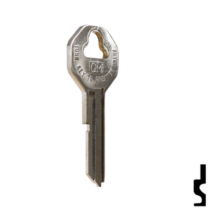 Uncut Key Blank | 32318 | GM OEM Automotive Key Strattec