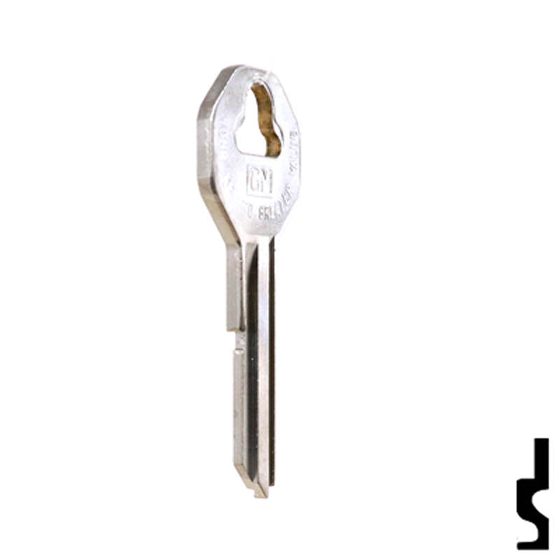 Uncut Key Blank | 32318 | GM OEM Automotive Key Strattec