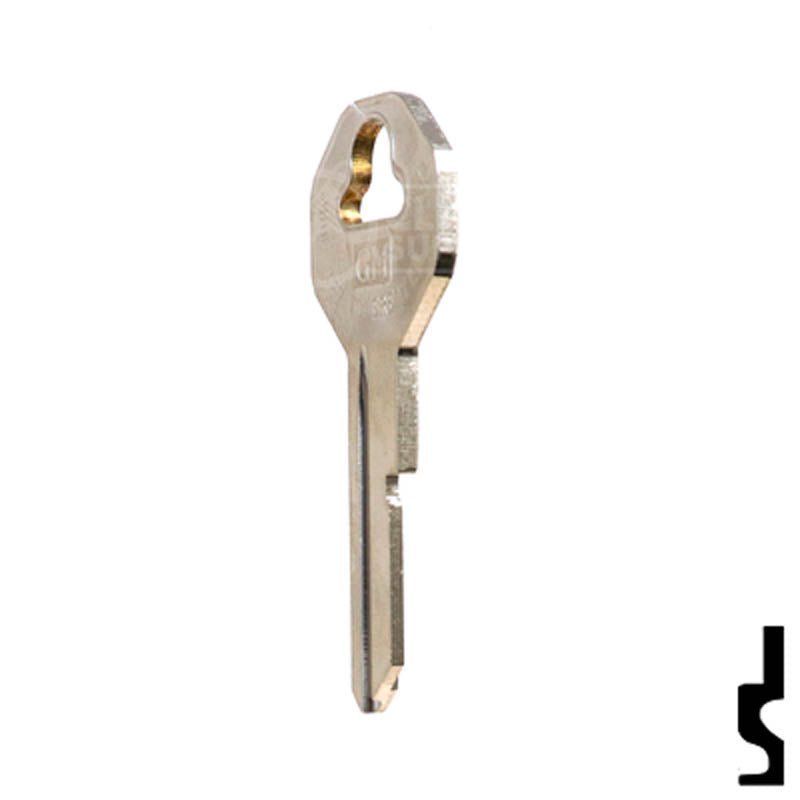 Uncut Key Blank | 32318 | GM OEM Automotive Key Strattec