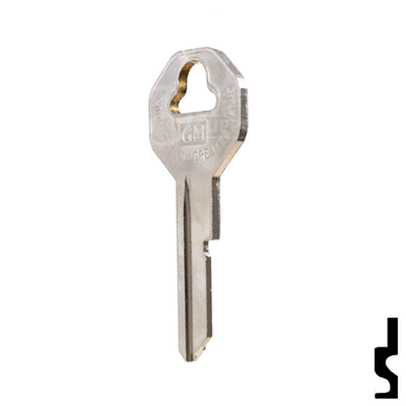 Uncut Key Blank | 32318 | GM OEM Automotive Key Strattec