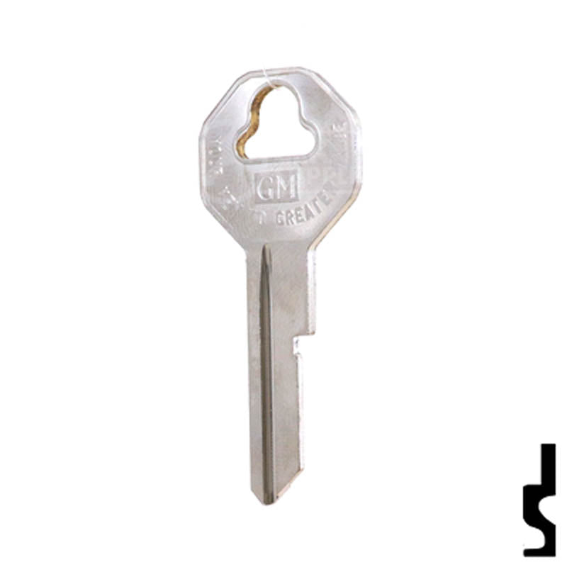 Uncut Key Blank | 32318 | GM OEM Automotive Key Strattec