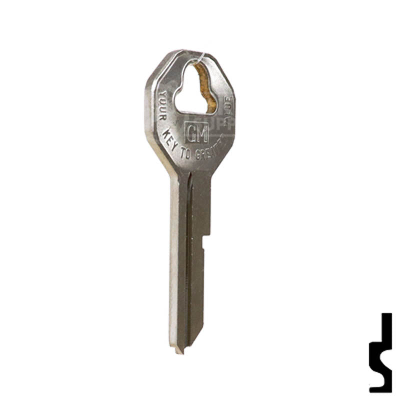 Uncut Key Blank | 32318 | GM OEM Automotive Key Strattec