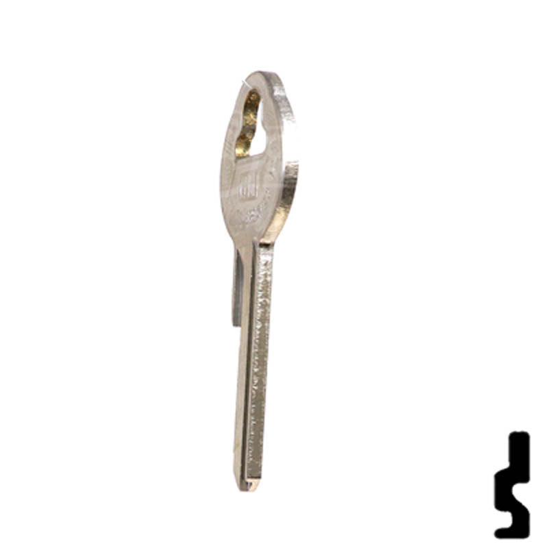Uncut Key Blank | 32319 | GM OEM Secondary Key Automotive Key Strattec