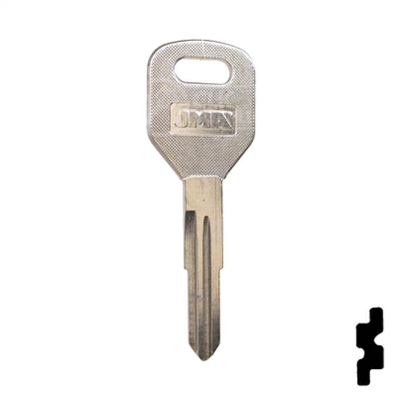 Uncut Key Blank | Acura | Honda | X204, HD99 Automotive Key JMA USA