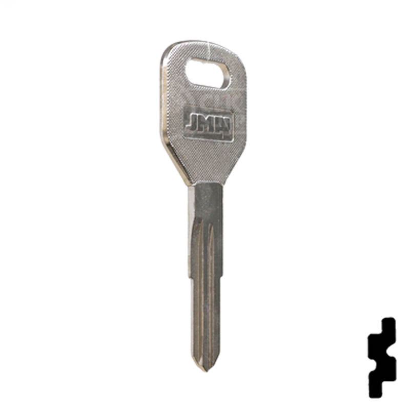 Uncut Key Blank | Acura | Honda | X204, HD99 Automotive Key JMA USA