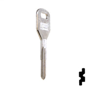Uncut Key Blank | Acura | Honda | X204, HD99 Automotive Key JMA USA