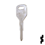 Uncut Key Blank | Acura | Honda | X204, HD99 Automotive Key JMA USA