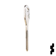 Uncut Key Blank | Acura | Honda | X204, HD99 Automotive Key JMA USA