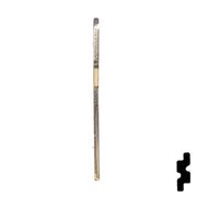 Uncut Key Blank | Acura | Honda | X204, HD99 Automotive Key JMA USA