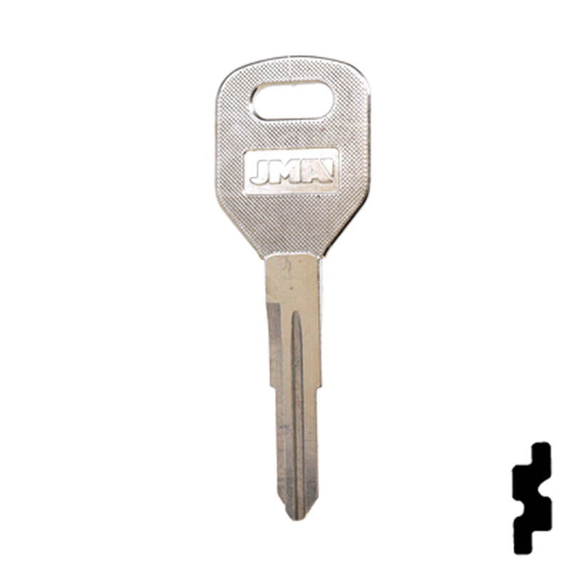 Uncut Key Blank | Acura | Honda | X204, HD99 Automotive Key JMA USA