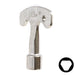 Uncut Key Blank | AFT Instrument | BD178 Automotive Key Framon Manufacturing Company, Inc