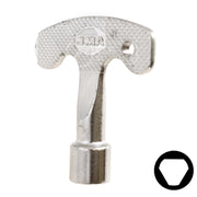 Uncut Key Blank | AFT Instrument | BD178 Automotive Key Framon Manufacturing Company, Inc
