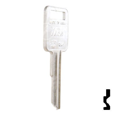 Uncut  Key Blank | American Motors, Freightliner | 1970AM, RA4 Automotive Key Ilco