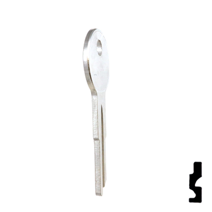 Uncut Key Blank | American Motors, Jeep, Renault | 1098NR, RA1 Automotive Key Ilco