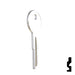 Uncut Key Blank | American Motors, Jeep, Renault | 1098NR, RA1 Automotive Key Ilco