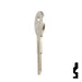 Uncut Key Blank | American Motors, Jeep, Renault | 1098NR, RA1 Automotive Key Ilco