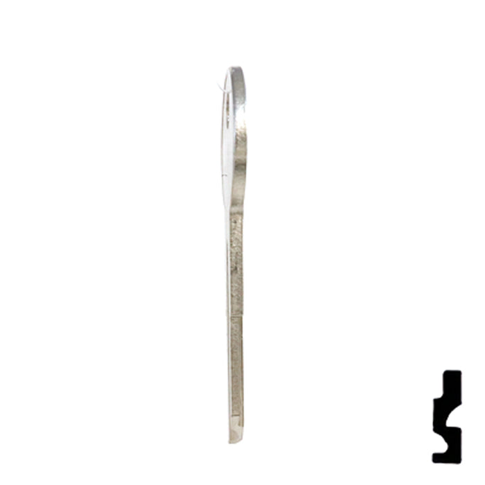 Uncut Key Blank | American Motors, Jeep, Renault | 1098NR, RA1 Automotive Key Ilco