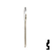 Uncut Key Blank | American Motors, Jeep, Renault | 1098NR, RA1 Automotive Key Ilco
