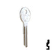 Uncut Key Blank | American Motors, Jeep, Renault | 1098NR, RA1 Automotive Key Ilco