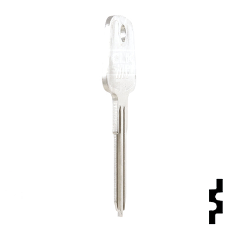 Uncut Key Blank | Audi | AA2, X51 Automotive Key Ilco