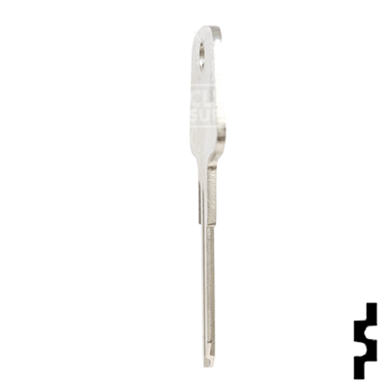 Uncut Key Blank | Audi | AA2, X51 Automotive Key Ilco