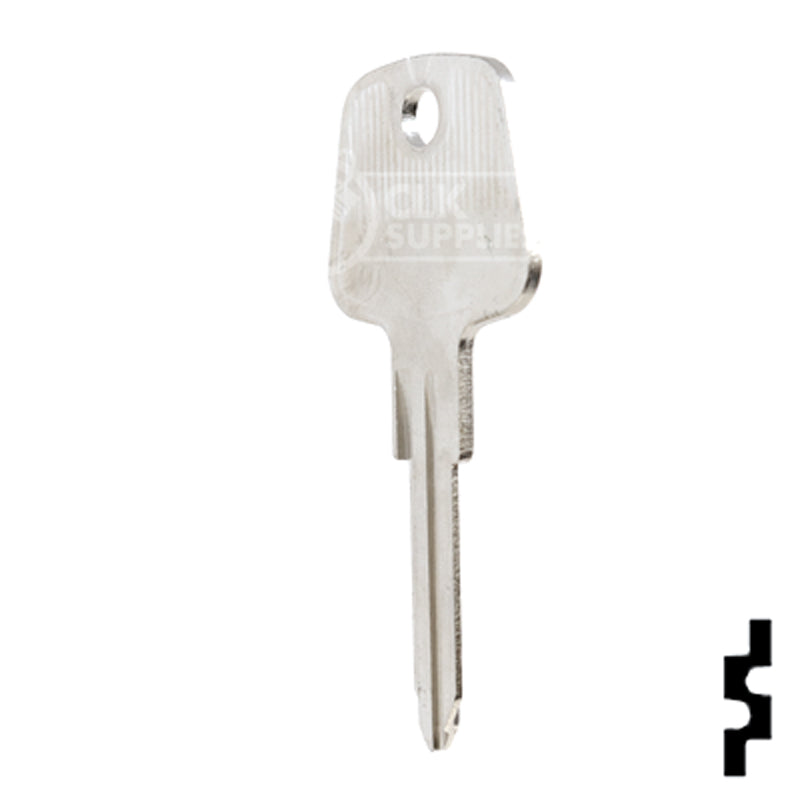 Uncut Key Blank | Audi | AA2, X51 Automotive Key Ilco