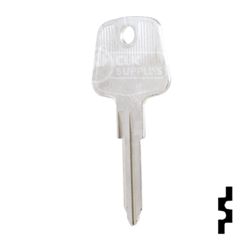 Uncut Key Blank | Audi | AA2, X51 Automotive Key Ilco