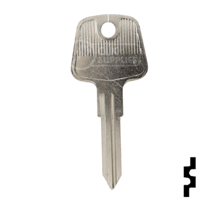 Uncut Key Blank | Audi | AA2, X51 Automotive Key Ilco