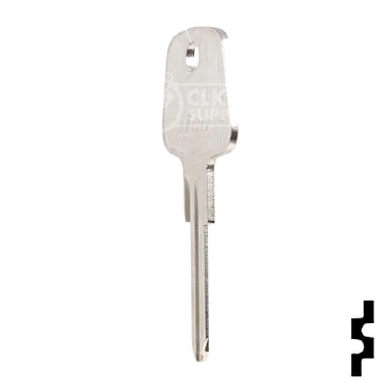 Uncut Key Blank | Audi | AA2, X51 Automotive Key Ilco
