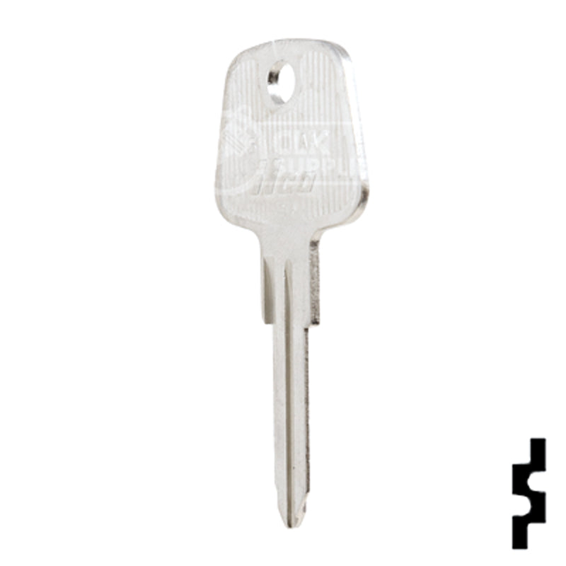 Uncut Key Blank | Audi | AA2, X51 Automotive Key Ilco