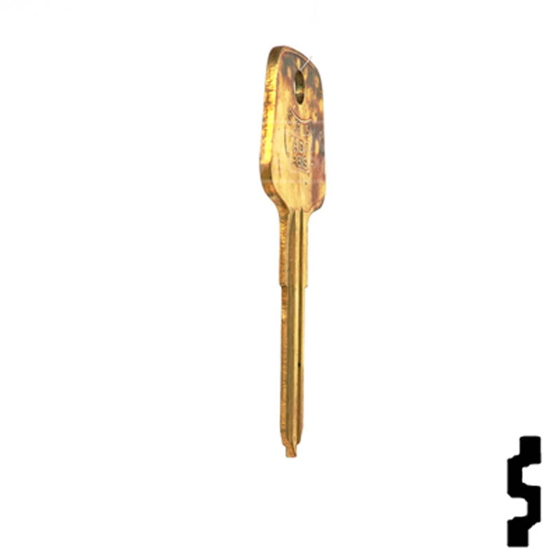 Uncut Key Blank | Audi | PA6 Automotive Key Ilco