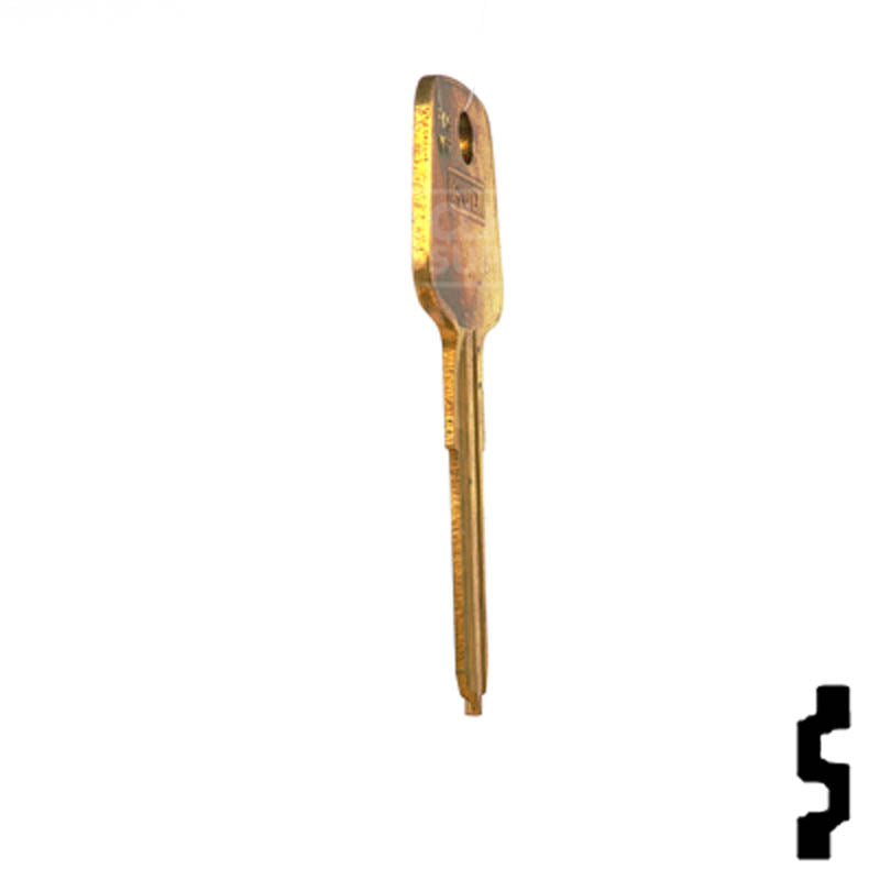Uncut Key Blank | Audi | PA6 Automotive Key Ilco