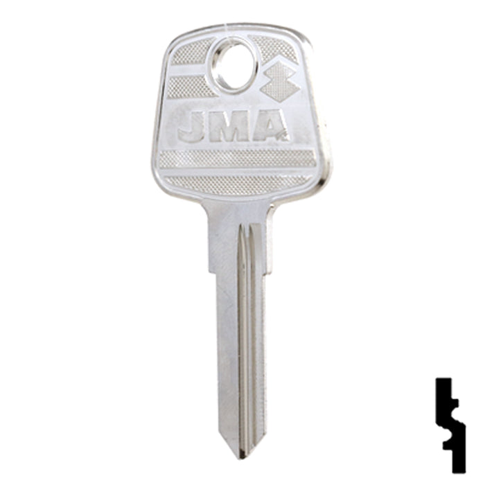 Uncut Key Blank | Audi | PA8 Automotive Key JMA USA