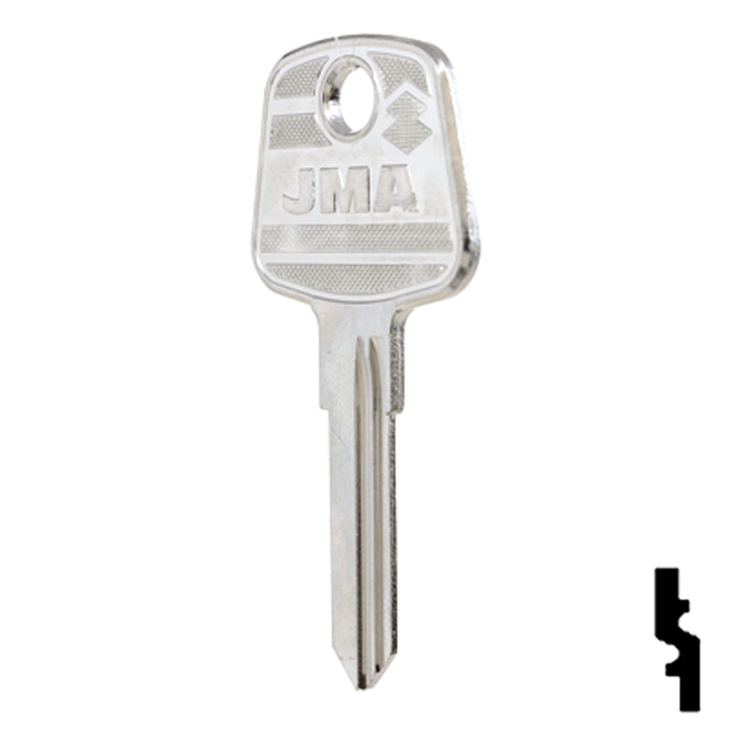 Uncut Key Blank | Audi | PA8 Automotive Key JMA USA