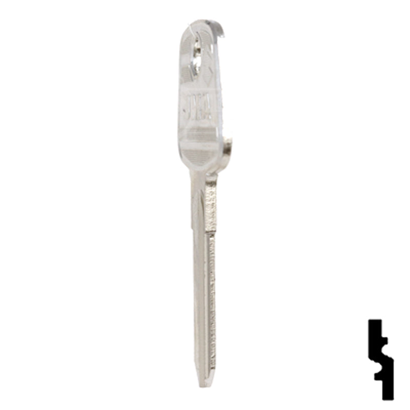 Uncut Key Blank | Audi | PA8 Automotive Key JMA USA