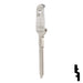 Uncut Key Blank | Audi | PA8 Automotive Key JMA USA