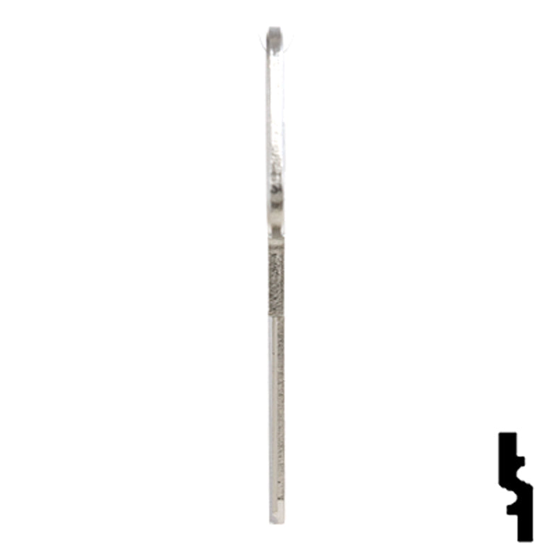 Uncut Key Blank | Audi | PA8 Automotive Key JMA USA