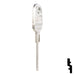 Uncut Key Blank | Audi | PA8 Automotive Key JMA USA