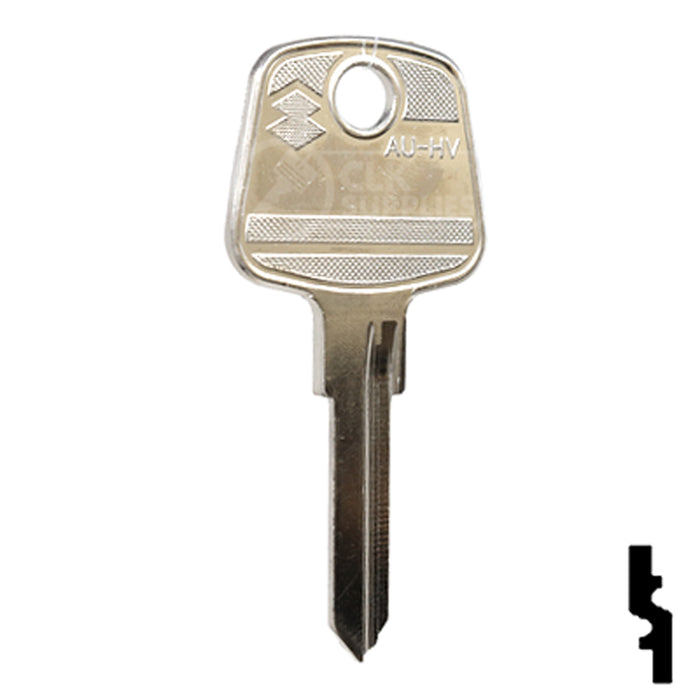 Uncut Key Blank | Audi | PA8 Automotive Key JMA USA
