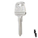 Uncut Key Blank | Audi | PA8 Automotive Key JMA USA