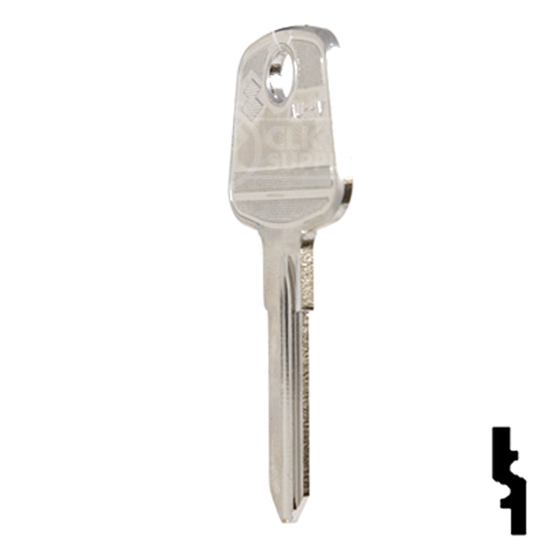 Uncut Key Blank | Audi | PA8 Automotive Key JMA USA