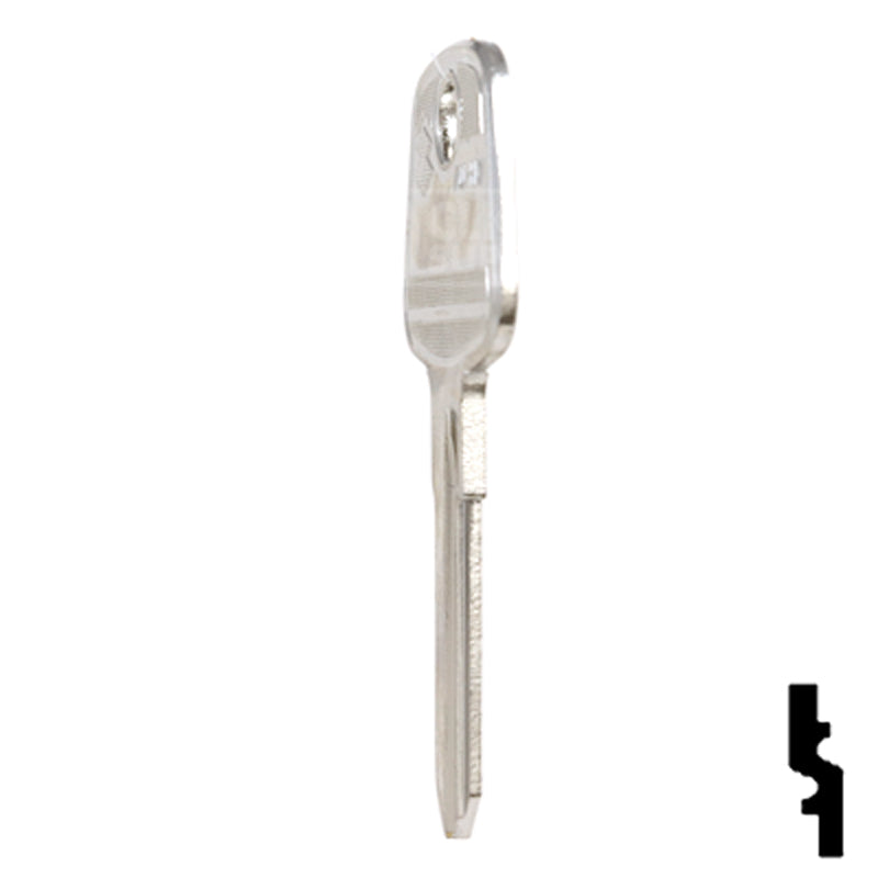 Uncut Key Blank | Audi | PA8 Automotive Key JMA USA