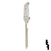 Uncut Key Blank | Audi | PA8 Automotive Key JMA USA