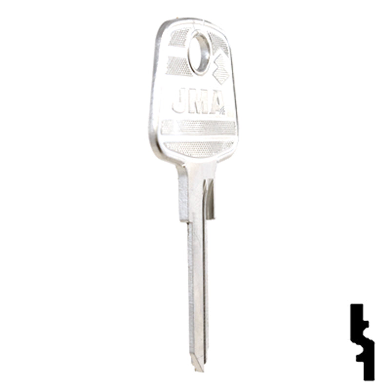 Uncut Key Blank | Audi | PA8 Automotive Key JMA USA